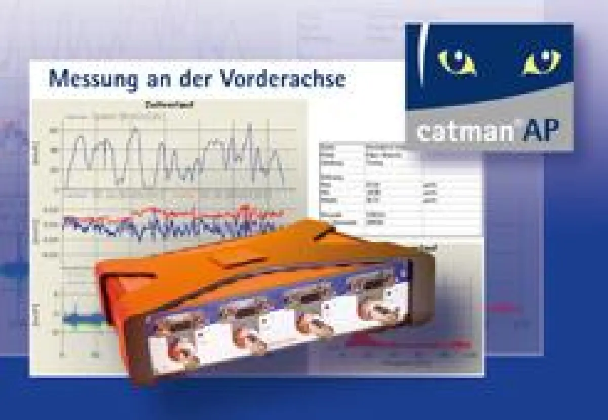 Universelle und flexible Messdatenerfassung mit QuantumX und der HBM-Software catmanAP.