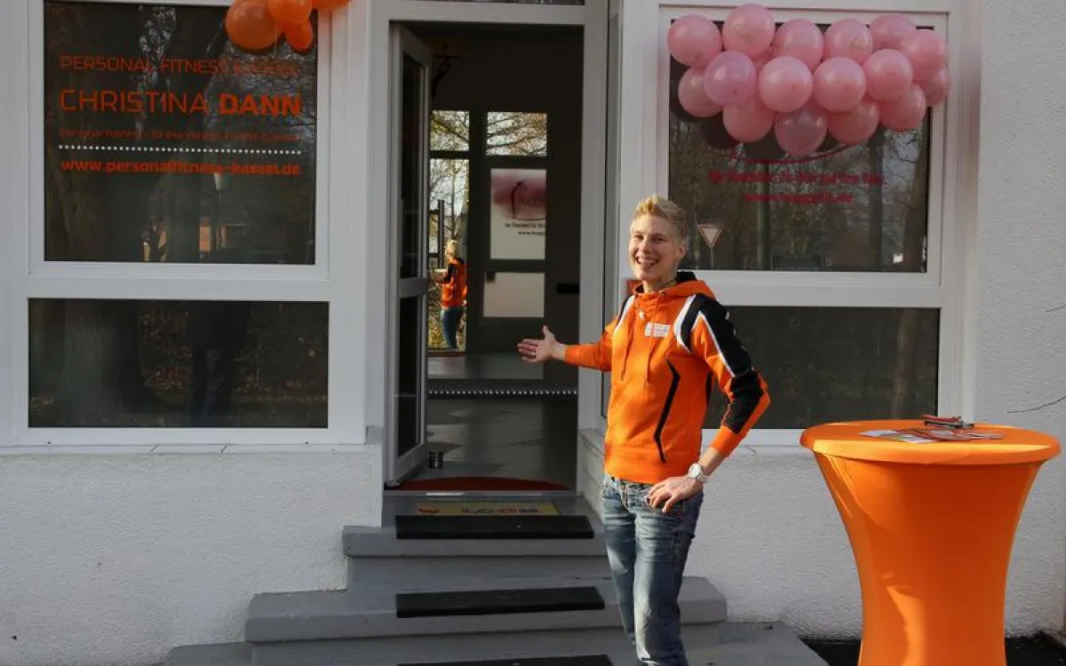 Personal Trainerin Christina Dann eröffnet Ihr neues Fitness Studio in Kassel