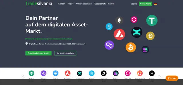 Bild: Tradesilvania.com: Der sicherste Weg, Krypto-Assets zu investieren und zu verwalten