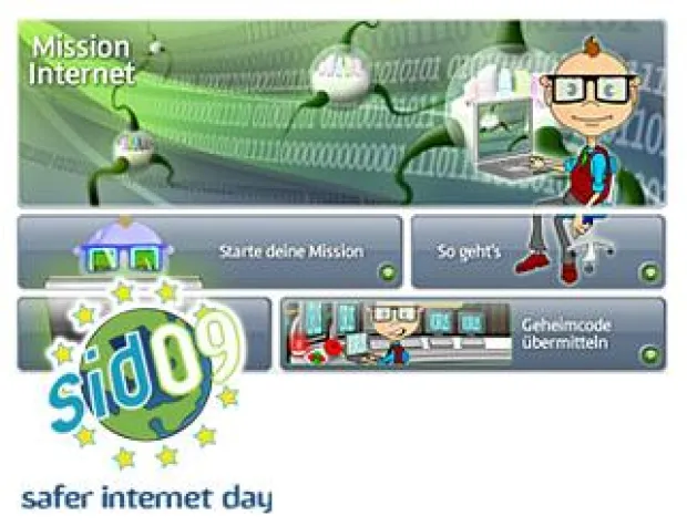 Bild: EoA und SUPER RTL unterstützen den Safer Internet Day 2009