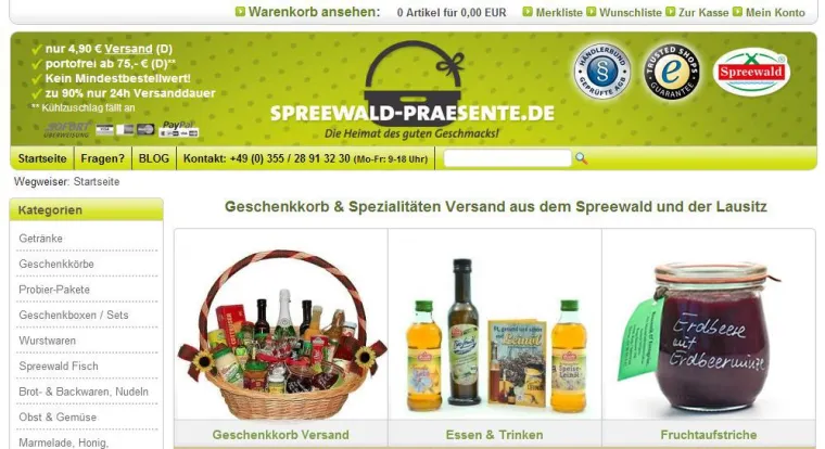 Bild: spreewald-praesente.de wird vom Spreewaldverein e.V. zertifiziert