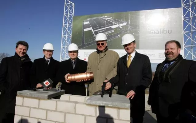 Bild: Grundstein für Solarmodul-Produktion in Sachsen-Anhalt gelegt