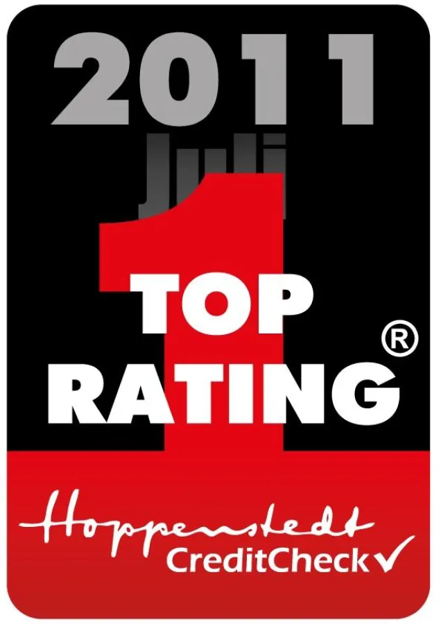 TOP RATING Zertifikat für BestPhago mit Note 1