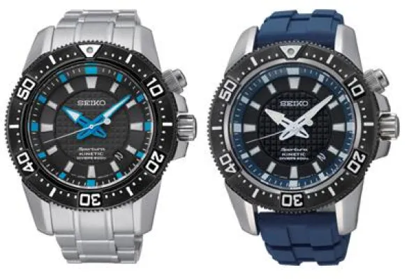 Bild: Mal blau machen – Die neuen Seiko Sportura Kinetic Taucheruhren