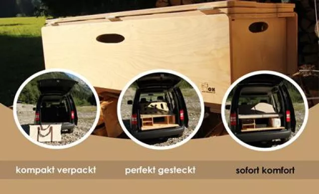 Bild: Der Biber in der Box - Camping für Kurzentschlossene!