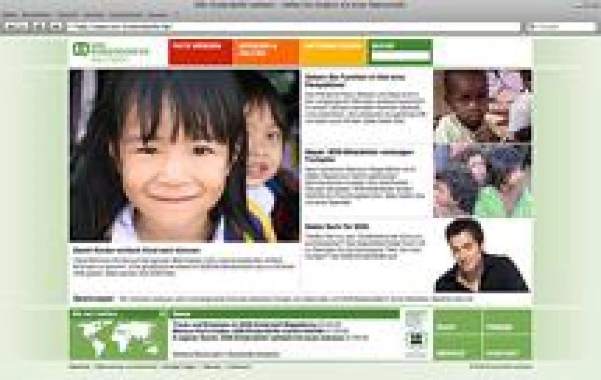 UID gelang beim neuen Internetauftritt von SOS-Kinderdörfer weltweit die optimale Balance zwischen emotionaler Ansprache und sachlicher Information.