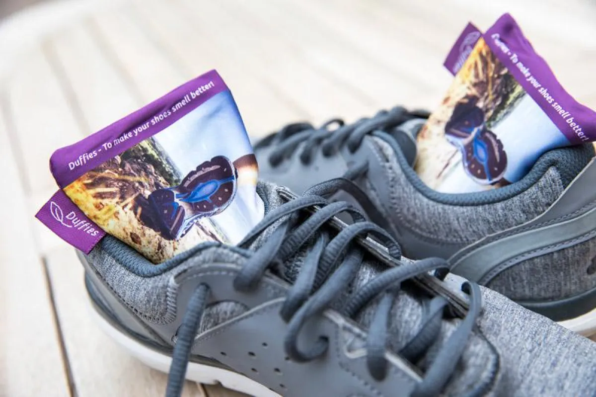 Anti-Geruchskissen DUFFIES gegen stinkende Sportschuhe