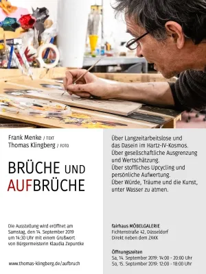 Bild: Brüche und Aufbrüche - Dokumentar-Ausstellung in Fotos und Texten