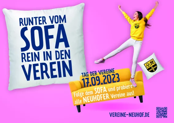 Bild: "Runter vom Sofa": Neuhof startet Aktion zur Förderung des Vereinslebens
