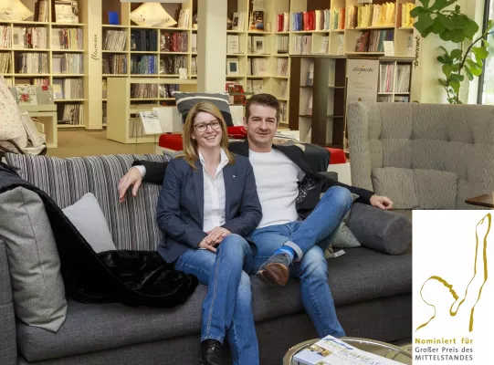 Bettenhaus Gailing zum „Großen Preis des Mittelstandes“ 2024 nominiert Bild: Bettenhaus Gailing zum „Großen Preis des Mittelstandes“ 2024 nominiert