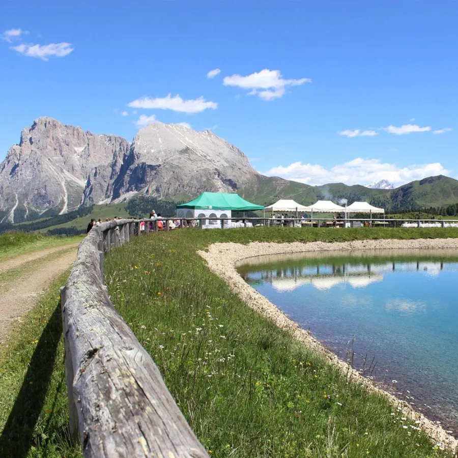 Tabbla Toò auf der Seiser Alm in Südtirol