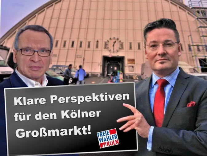 Bild: Köln: Großmarkt bleibt in Raderberg. Freie Wähler sehen sich bestätigt.