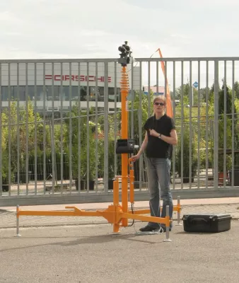 Bild: Teleskopmast - Hochbildsystem - Panoramatechnik - Vetters&Freywald KG Relaunch des Internetauftritts