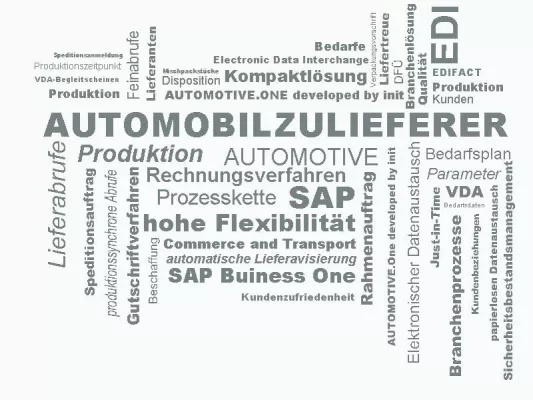 Bild: Automotive Lösung speziell für Zulieferer