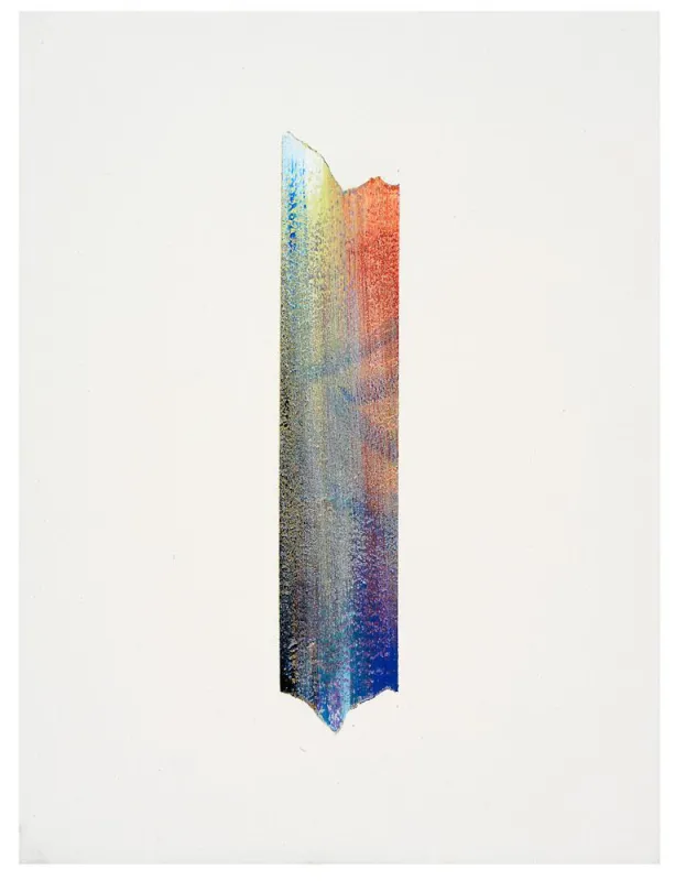 Tino Geiss: Stripe #3, 2015, Acryl auf Leinwand, 60 x 45 cm