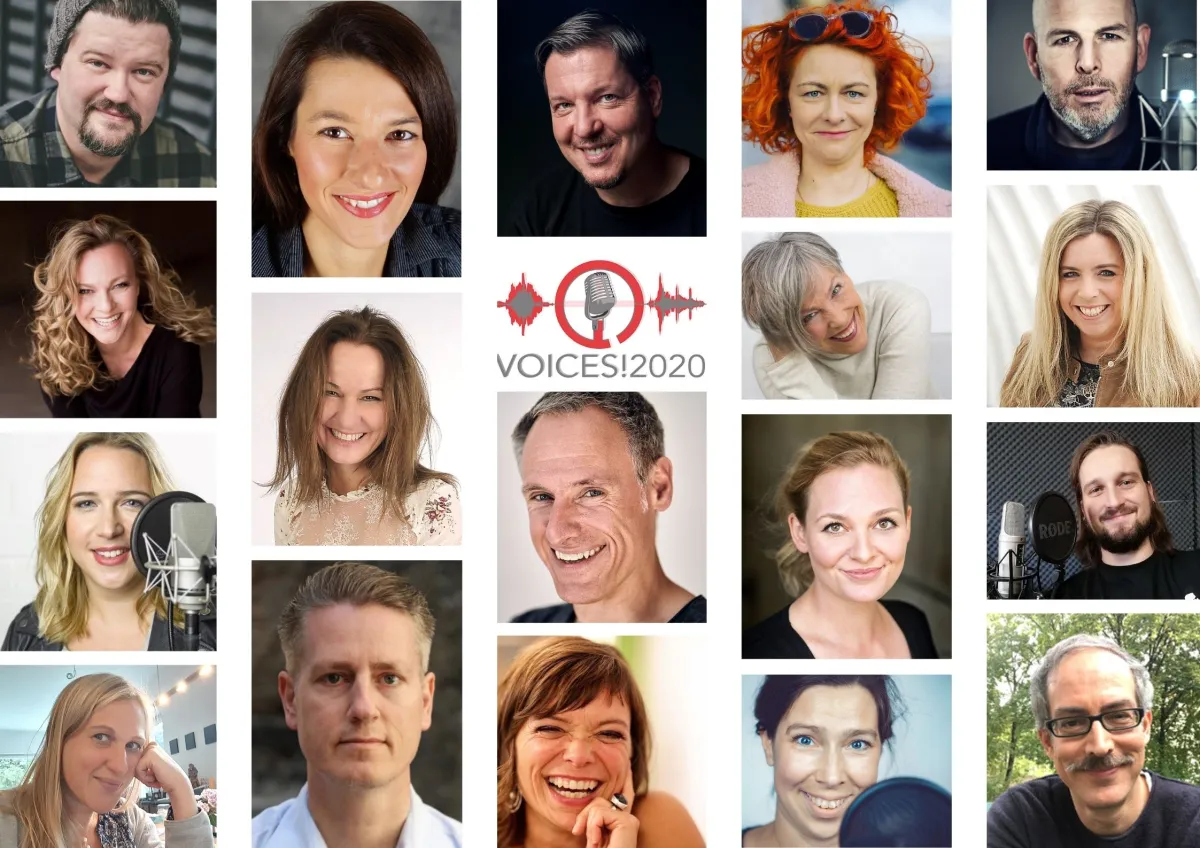 Das Ensemble von Voices!2020.