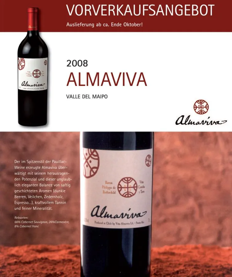 Almaviva 2008 bei BELVINI.DE