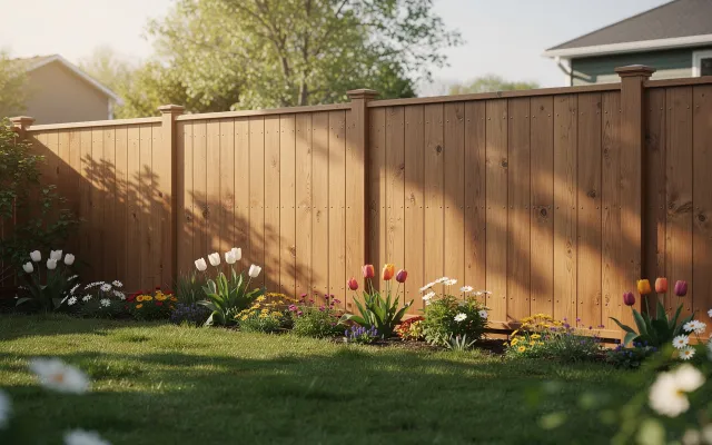 Bild: Der passende Gartenzaun für das Haus