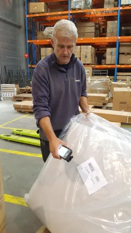 Legio Group rationalisiert Lieferungen mit Zetes und Panasonic Bild: Legio Group rationalisiert Lieferungen mit Zetes und Panasonic