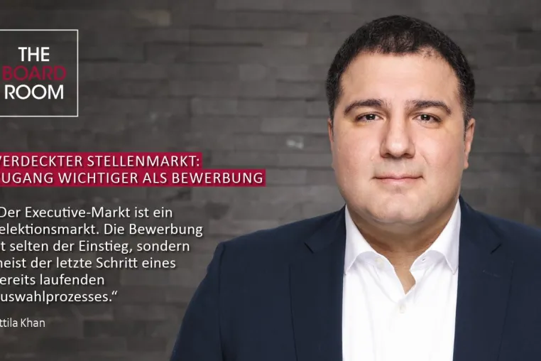 Verdeckter Executive-Markt 2026: Wachsende Selektivität verändert den Zugang zu Führungspositionen Bild: Verdeckter Executive-Markt 2026: Wachsende Selektivität verändert den Zugang zu Führungspositionen