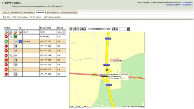 Der gläserne Fuhrpark Bild: Der gläserne Fuhrpark