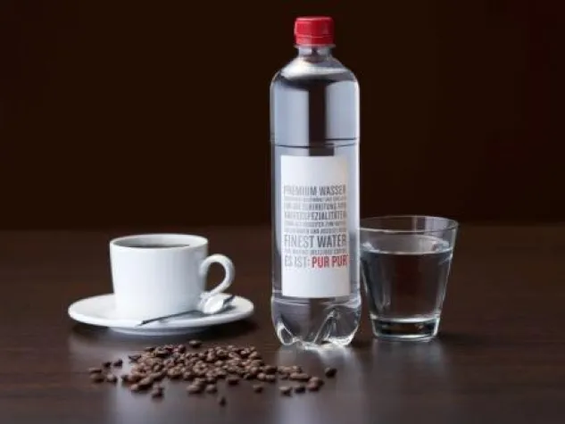 Bild: Neues Premium Wasser für die Kaffeezubereitung
