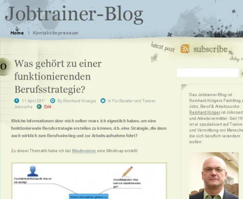 Bild: „Jobtrainer-Blog“ startet mit 2000 Besuchern im Monat durch