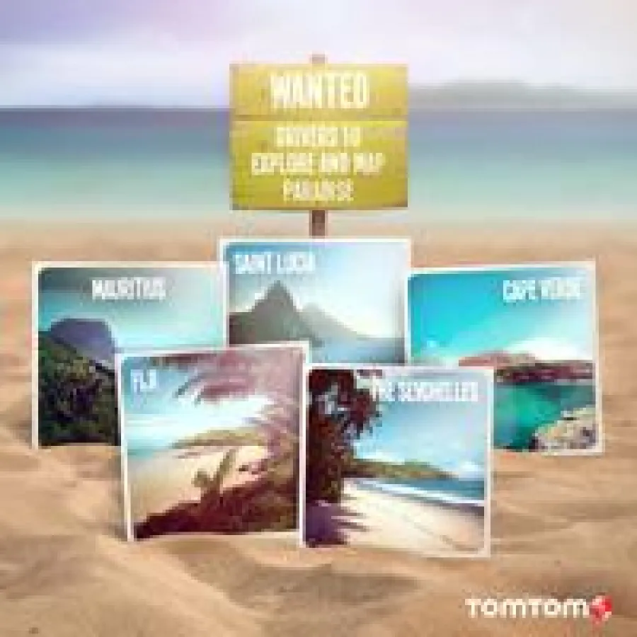 TomTom sucht Helfer bei der Erstellung des Basis-Layers für die Karte von Mahé auf den Seychellen.