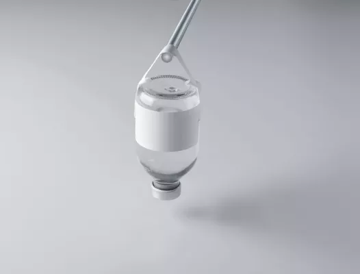 Bild: „Hanger Label Twist“: August Faller präsentiert innovative Lösung für die Infusionsbefestigung