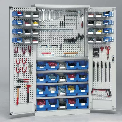 Die Materialschränke Serie PERFOM von FAMI: ausgezeichnetes Fassungsvermögen und ideale Raumausnutzung Bild: Die Materialschränke Serie PERFOM von FAMI: ausgezeichnetes Fassungsvermögen und ideale Raumausnutzung