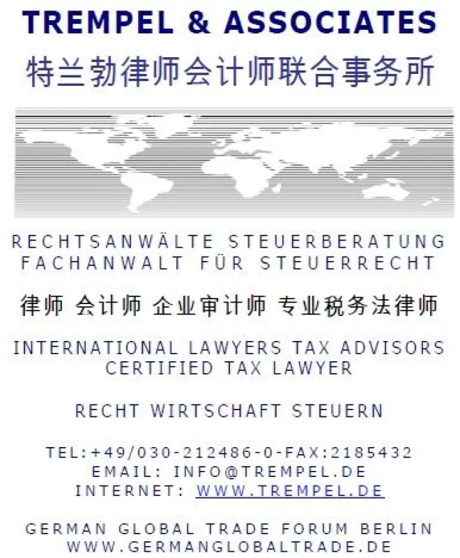 Trempel & Associates Legal + Tax Network Asia-Pacific, Attorney at Law (USA) Edmund Rowan