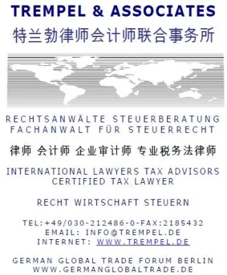 Bild: German-American Legal & Tax Network: Edmund Rowan (USA) wird off-councelor bei Trempel & Associates