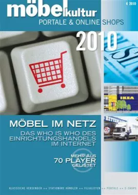 Bild: „Möbel im Netz“ – Portale & Online Shops 2010. Mehr als 70 Player gelistet.
