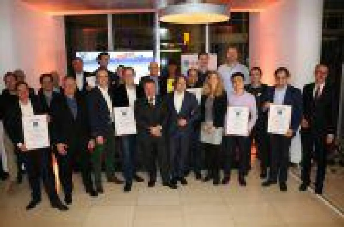 DIe Preisträger des Deep Tech Awards 2017. Foto: SIBB e.V.