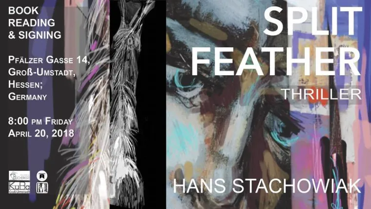 Lesung in Groß-Umstadt - Split Feather von Hans Stachowiak Bild: Lesung in Groß-Umstadt - Split Feather von Hans Stachowiak