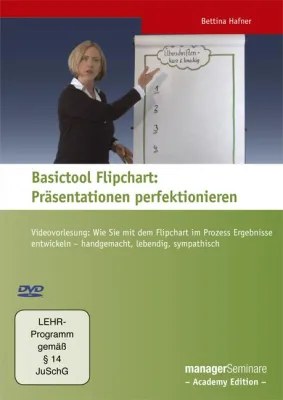 Bild: Neue Videovorlesungen auf DVD: Mit Flipchart und Pinnwand souverän umgehen