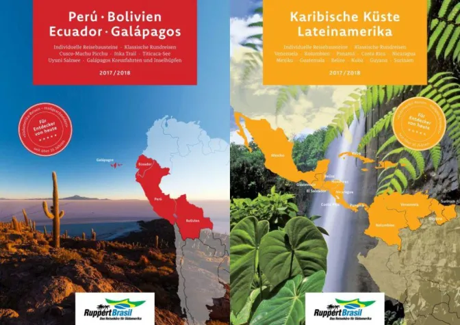 Bild: Katalog-Palette 2017 von RuppertBrasil ist komplett