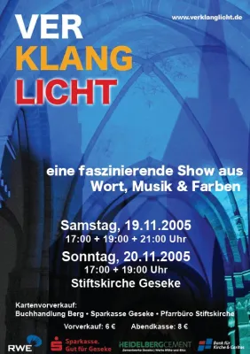 Bild: Kartenvorverkauf für VERKLANGLICHT geht in heiße Phase