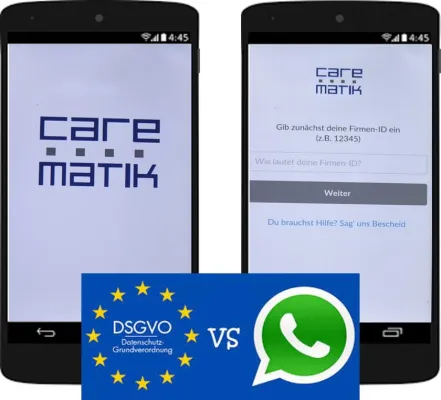 Datenschutz und Datensicherheit im Pflege Alltag verbessern. Bild: Datenschutz und Datensicherheit im Pflege Alltag verbessern.