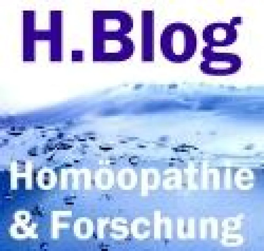 H.Blog: Nachrichten und Kommentare zum Thema »Homöopathie & Wissenschaft«