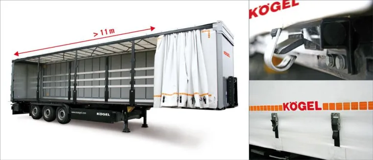 Bild: Kögel präsentiert Hybrid-Schnellöffnungsmechanismus