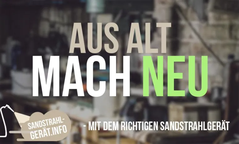 Bild: Mikrovergleichsportal für Sandstrahlgeräte