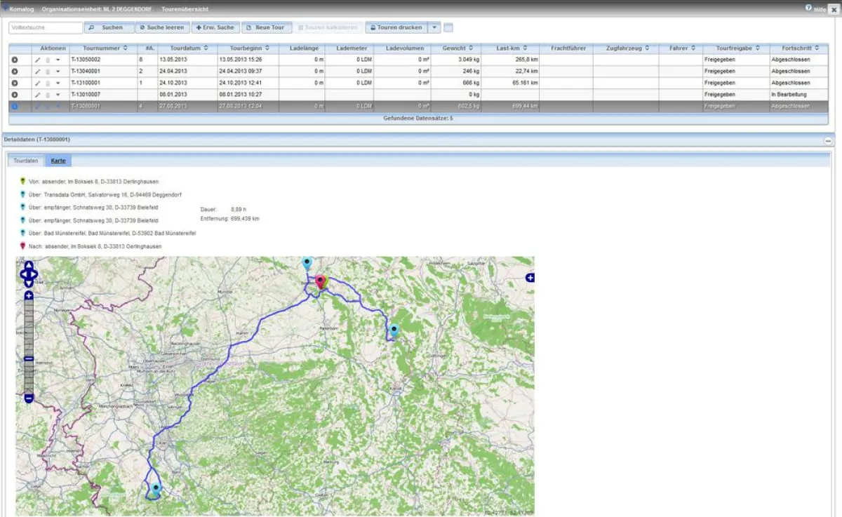 Vereinfachte und komfortable Handhabung dank neuer Features: Die SaaS-Lösung von TRANSDATA.
