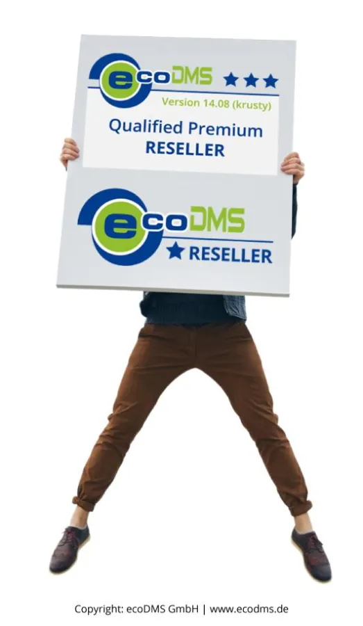 Rund 220 Händler aus D-A-CH bieten ecoDMS an.