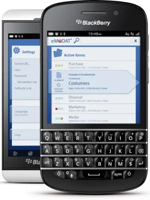 Bild: eMODAT sorgt für mobile Datenerfassung unter BlackBerry 10