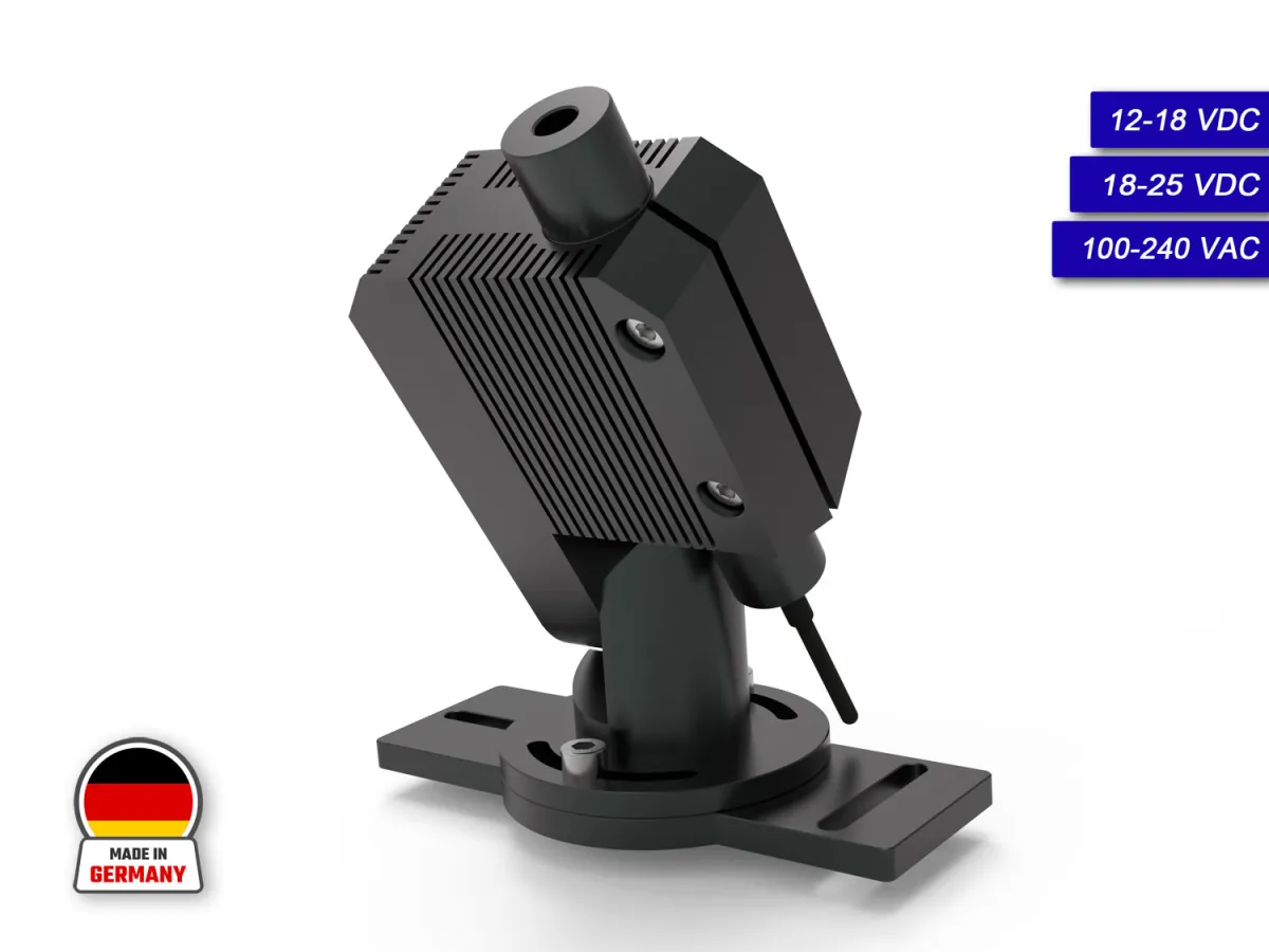 TopFloor Bodenlaser für virtuelle Markierung (© MediaLas GmbH)