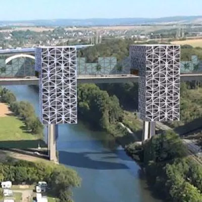 Umbau der Lahntalbrücke zur Wohnbrücke gewinnt Zuspruch Bild: Umbau der Lahntalbrücke zur Wohnbrücke gewinnt Zuspruch