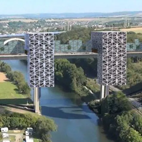 Umbau der Lahntalbrücke zur Wohnbrücke gewinnt Zuspruch Bild: Umbau der Lahntalbrücke zur Wohnbrücke gewinnt Zuspruch