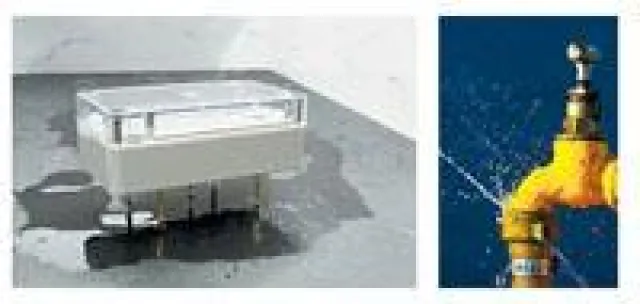 Bild: Funk-Wassermelder von eQ-3 meldet Wassereinbrüche frühzeitig