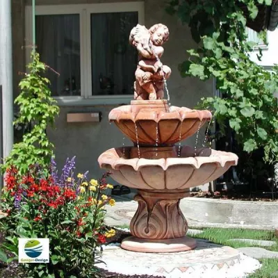 Bild: Gartenbrunnen von Gauger-Design